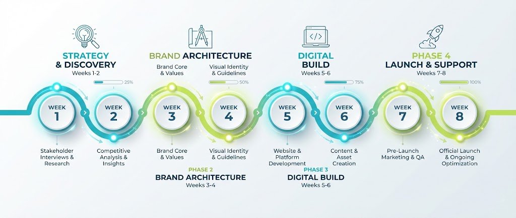 AI-Powered Brand Launch Timeline