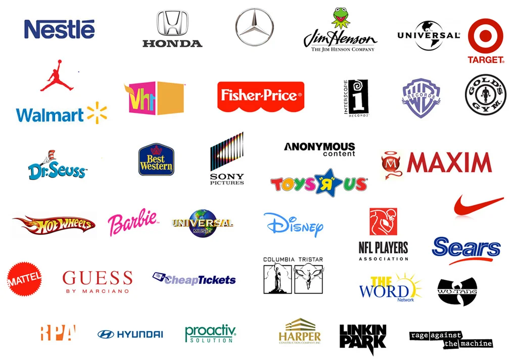 PopTech Studio client logos - trusted by startups and enterprise brands for AI-powered brand launch systems