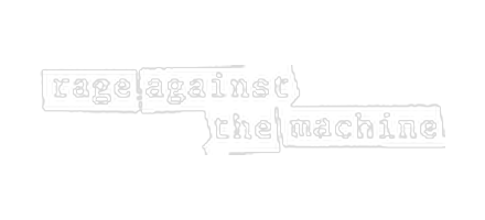 Rage Against the Machine logo Rage Against the Machine logo, a PopTech Studio client